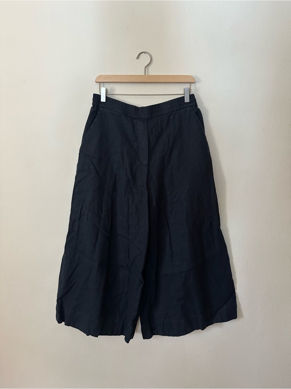 Cos ultra wide leg navy cullots